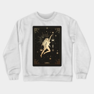 Libra Zodiac Sign Crewneck Sweatshirt